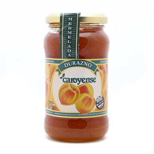 Mermelada Sabor Durazno Caroyense 454 Grm