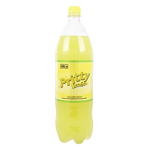 Gaseosa PRITTY Limón Botella 1.5 L