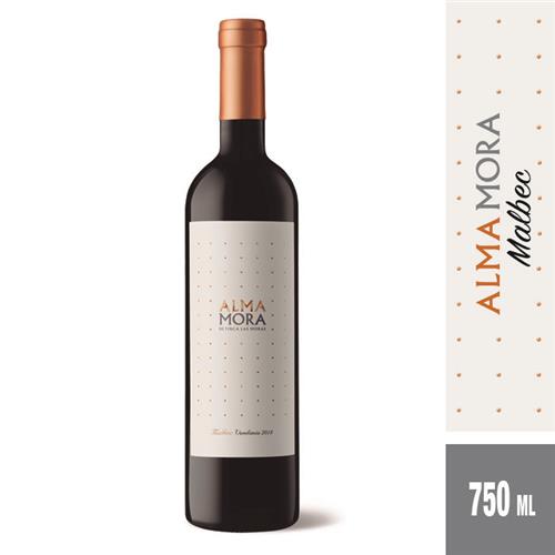 Vino Malbec ALMA MORA 750cc
