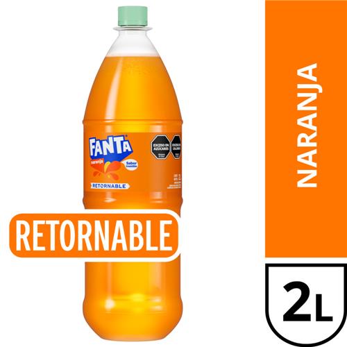 Gaseosa FANTA Naranja 2 Lt