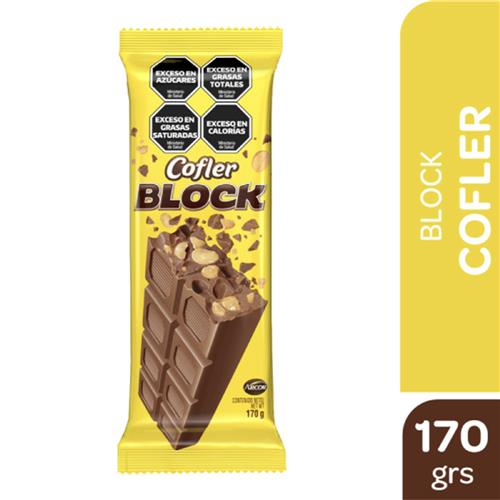 Chocolate Block Con Maní 170g