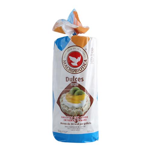 Galletas De Arroz Dulces MACROBIOTICA 102g