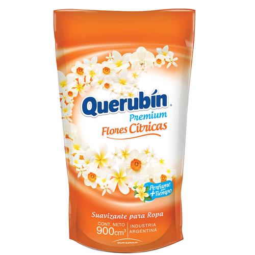Suavizante Para Ropa QUERUBIN Premium Doypack 900 Cc