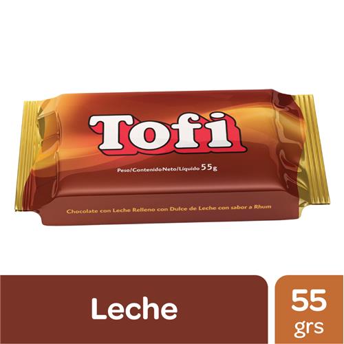 Chocolate Con Leche Tofi Tab 55 Grm
