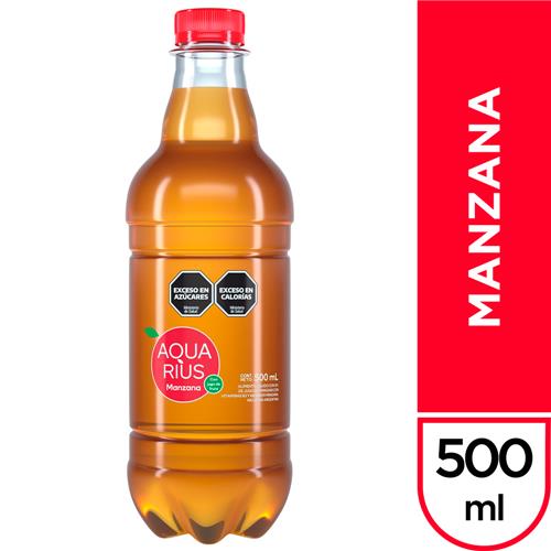 Agua Saborizada AQUARIUS Manzana 500 Ml