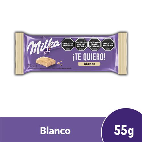 Chocolate MILKA Blanco 55g
