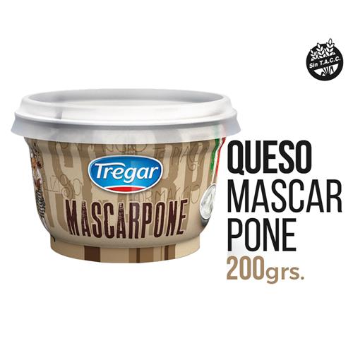 Queso Untable TREGAR Mascarpone 200 Gr
