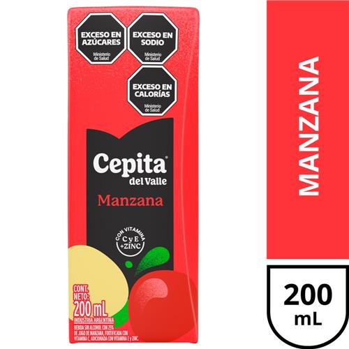Jugo CEPITA DEL VALLE Manzana 200 Ml