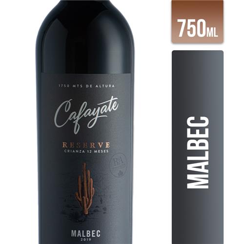 Vino Malbec Reserve Cafayate Bot 750 Cmq