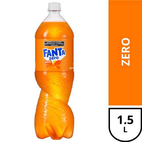 Gaseosa FANTA Zero Naranja 1,5 Lt