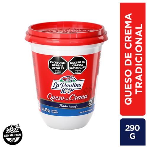 Queso Crema LA PAULINA Tradicional 290 Gr