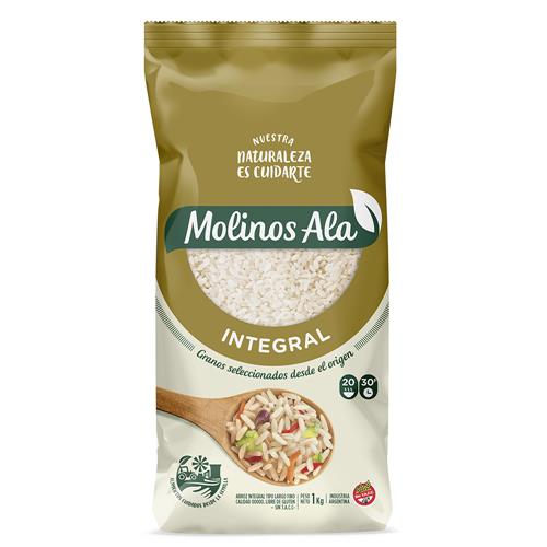 Arroz Integral MOLINOS ALA 1kg