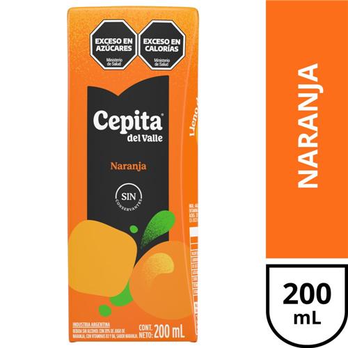 Jugo Cepita del Valle Naranja 200 Ml