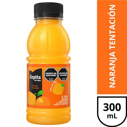 Jugo CEPITA DEL VALLE Naranja Tentación 300 Ml