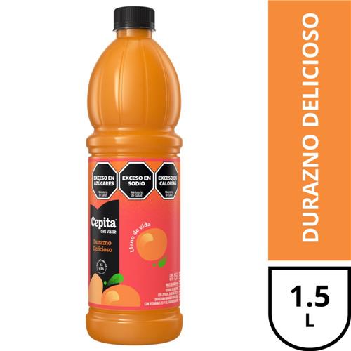 Jugo CEPITA DEL VALLE Durazno Delicioso 1.5l