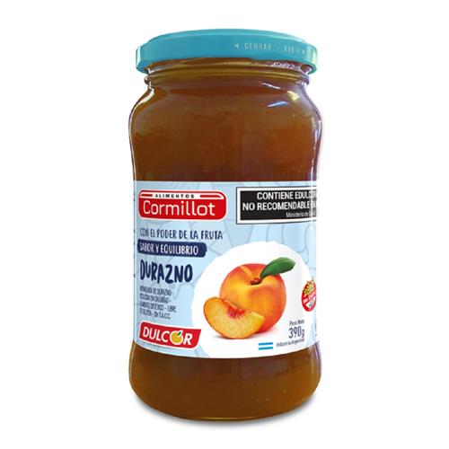 Mermelada Sin Azucar Sabor Durazno Cormillot 390g