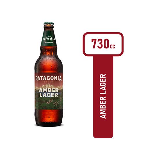 Cerveza Amber Lager PATAGONIA Botella 730 Cc