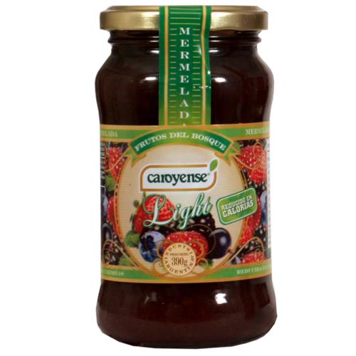 Mermelada Frutos Del Bosque CAROYENSE Light Frasco 390 Gr