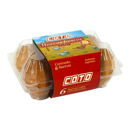 Huevo Color . Coto Bli 6 Uni