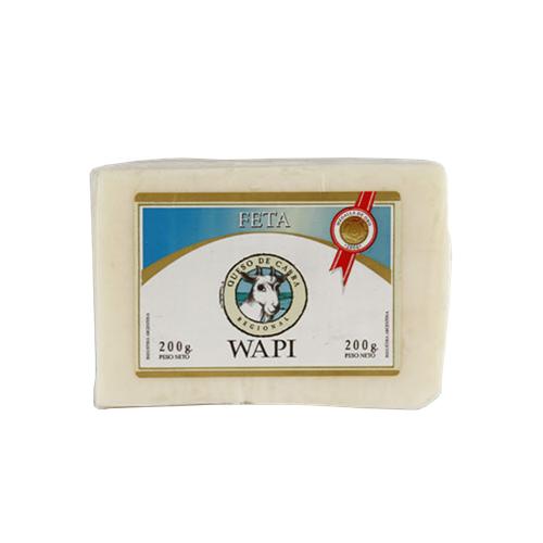 Queso De Cabra Wapi Feta Cja 200 Grm
