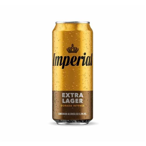 Cerveza Lager IMPERIAL Lata 473 Cc