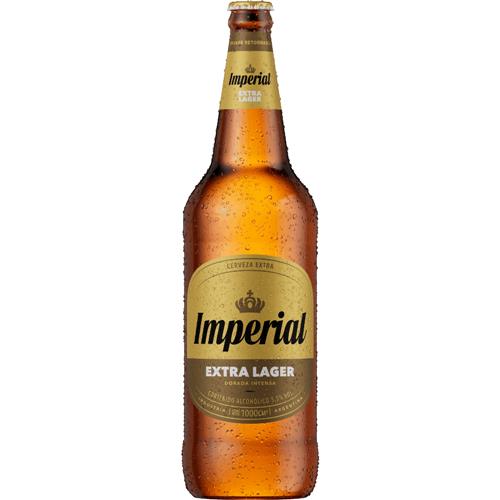 Cerveza Extra Lager IMPERIAL Botella 1 L