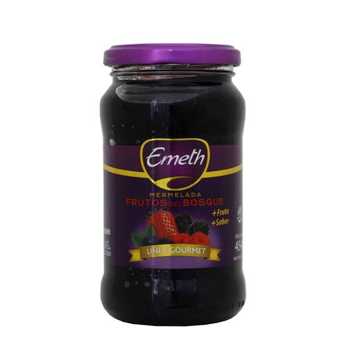 Mermelada Frutos Del Bosque EMETH Frasco 454 Gr