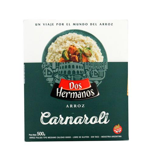 Arroz Carnaroli Mediano DOS HERMANOS Caja 500 Gr