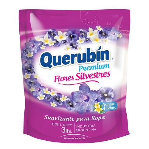 Suavizante Para Ropa QUERUBIN Premium Doypack 3 L