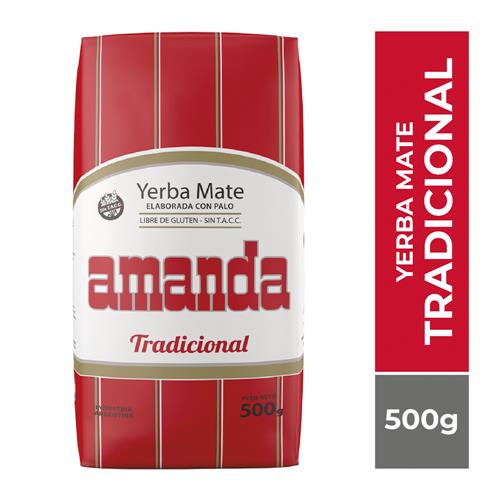 Yerba Mate AMANDA Paquete 500 Gr