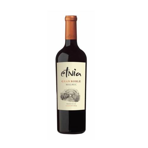 Vino Malbec Roble Etnia 750ml
