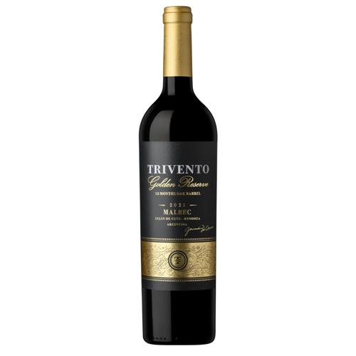 Vino Malbec Golden Reserve TRIVENTO Bot 750 Ml
