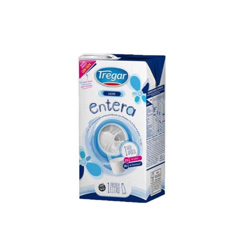 Leche Larga Vida Entera TREGAR Ttb 1 L
