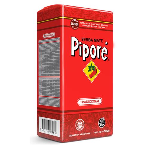 Yerba Mate Con Palo Pipore 500g