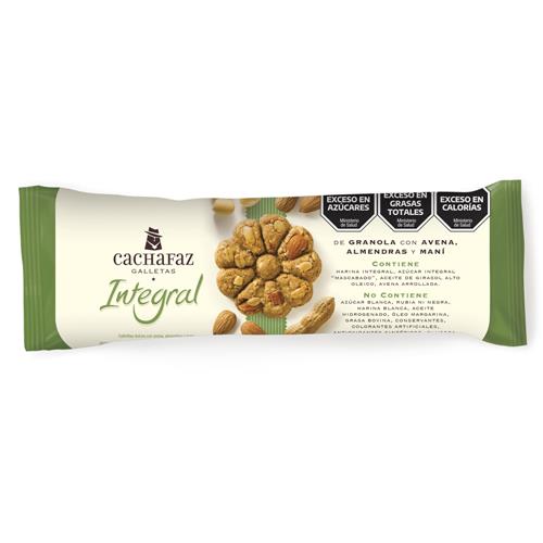 Galletitas De Avena Almendra Y Maní CACHAFAZ 225g