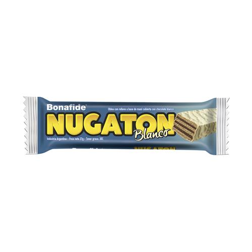 Chocolate NUGATON Blanco 27 Grm
