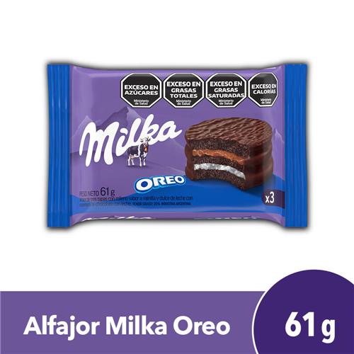Alfajor Triple MILKA Oreo 61g
