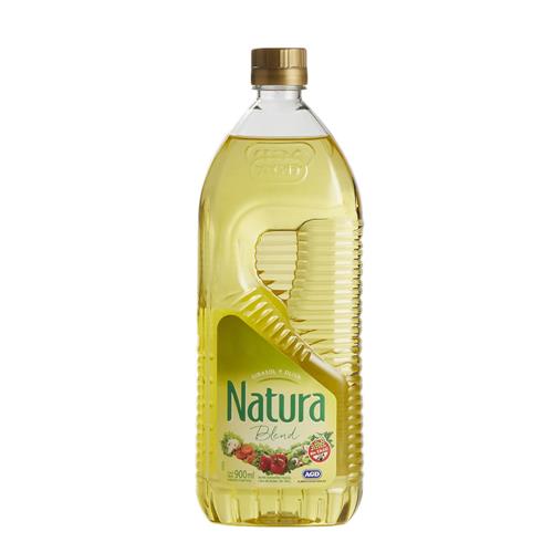 Aceite Mezcla Girasol Y Oliva NATURA Botella 900 Ml