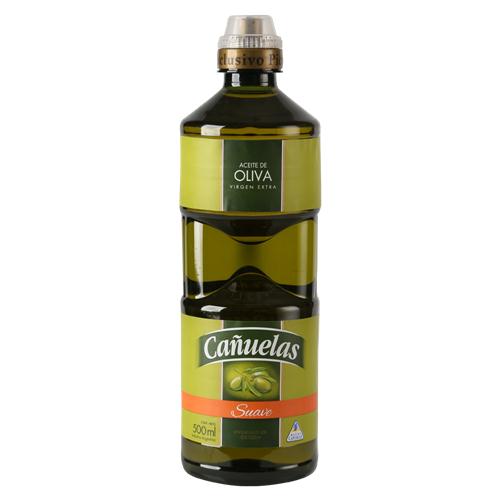 Aceite Oliva Extra Virgen CAÑUELAS Suave Botella 500 Ml