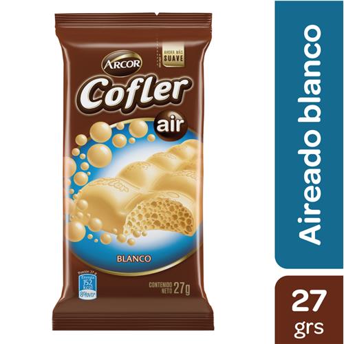 Chocolate COFLER Air Blanco Tab 27 Grm