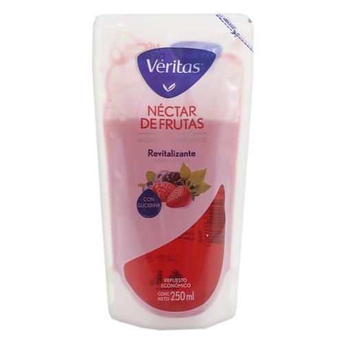 Jabón Liquido Con Glicerina Nectar De Frutas VERITAS 250ml