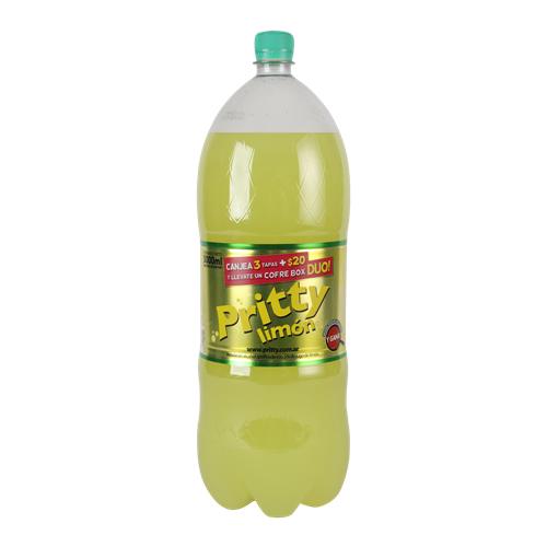Gaseosa PRITTY Limón Botella 3 L