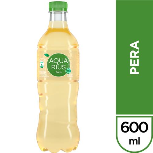 Agua Saborizada AQUARIUS Pera 600 Ml