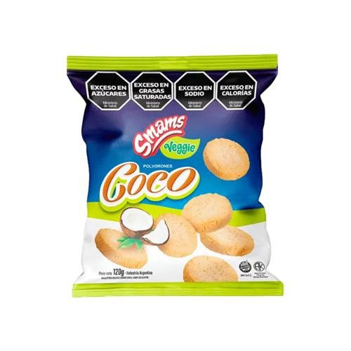 Galletitas Dulces Polvorón De Coco Smams 130g