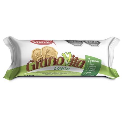 Galletitas Dulces Granix Limon 7 Granos Granovita 140 Gr