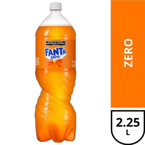 Gaseosa FANTA Zero Naranja 2,25 Lt