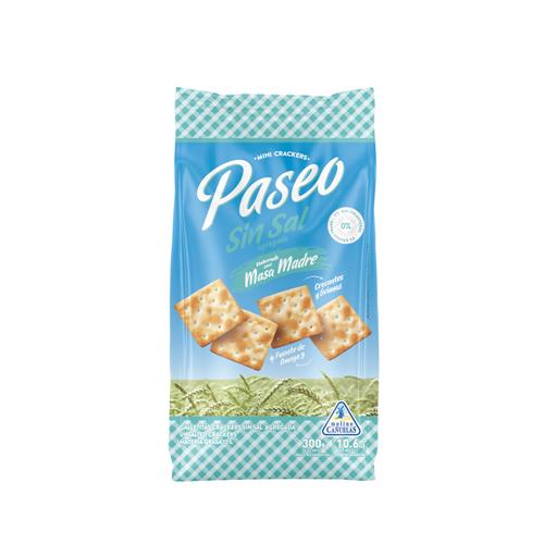 Galletitas Crackers Paseo Sin Sal 300 Grm