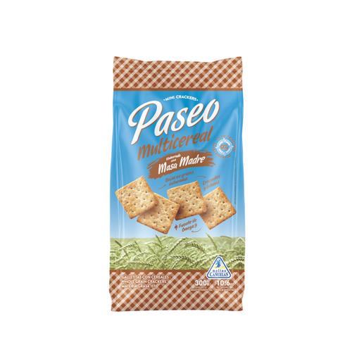 Galletitas Crackers PASEO Mix De Cereales 300g