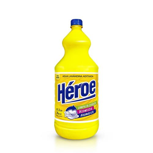 Agua Lavandina Comun Heroe 2l