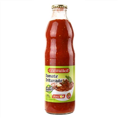 Tomate Triturado Cormillot Sin Sal Agregada 960g